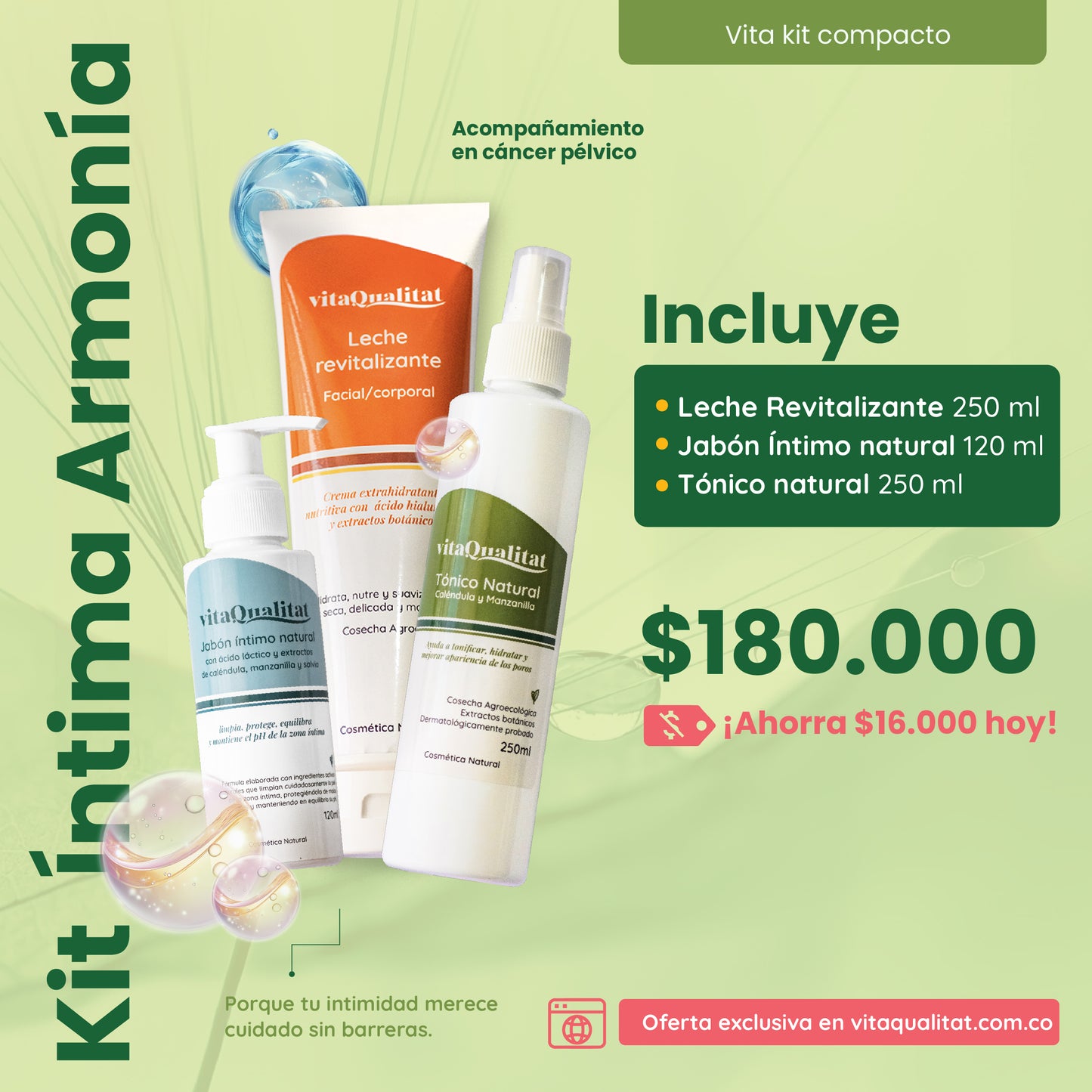 Kit Íntima Armonía – Zona Pélvica / Compacto