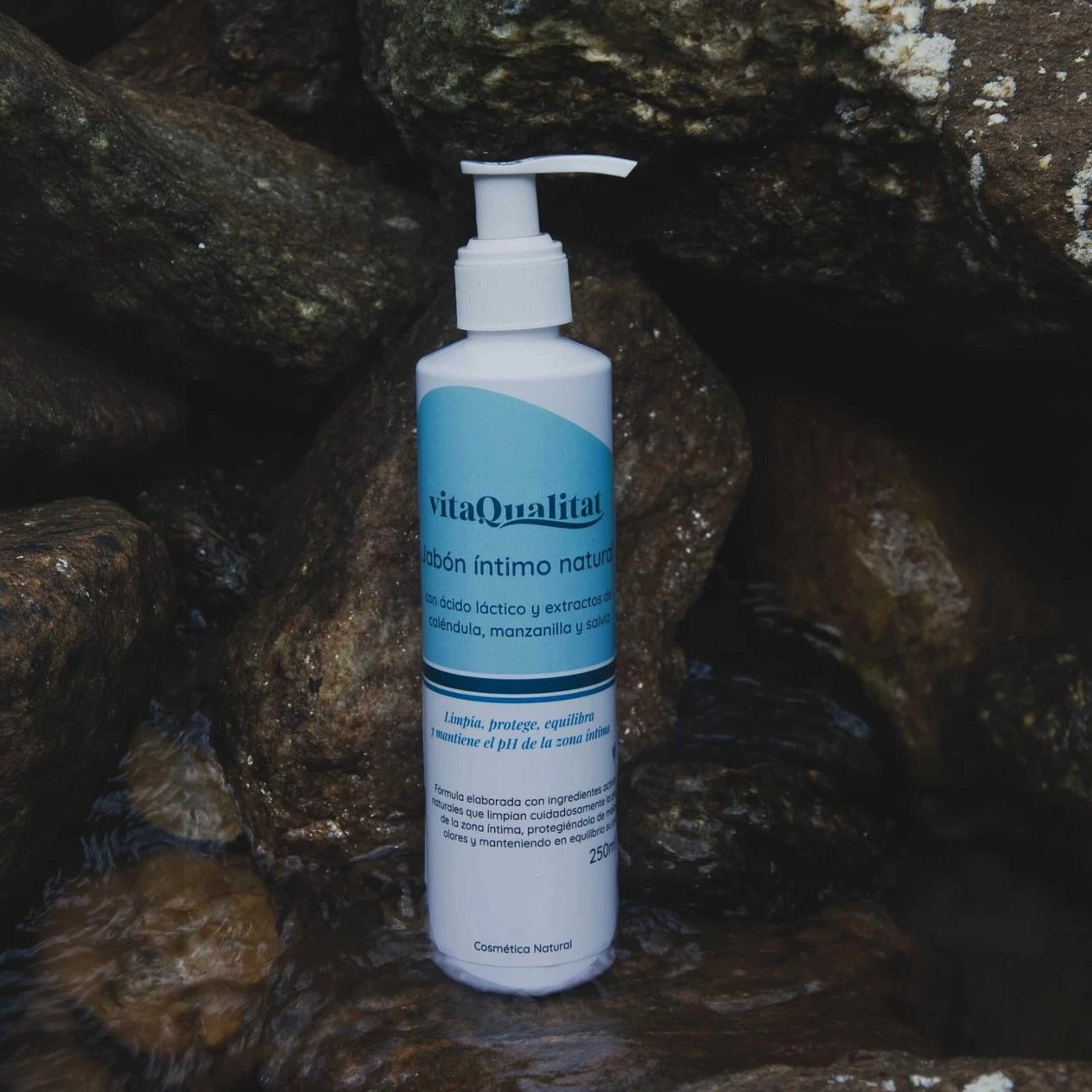 Jabón Íntimo Natural con Ácido Láctico 250 ml
