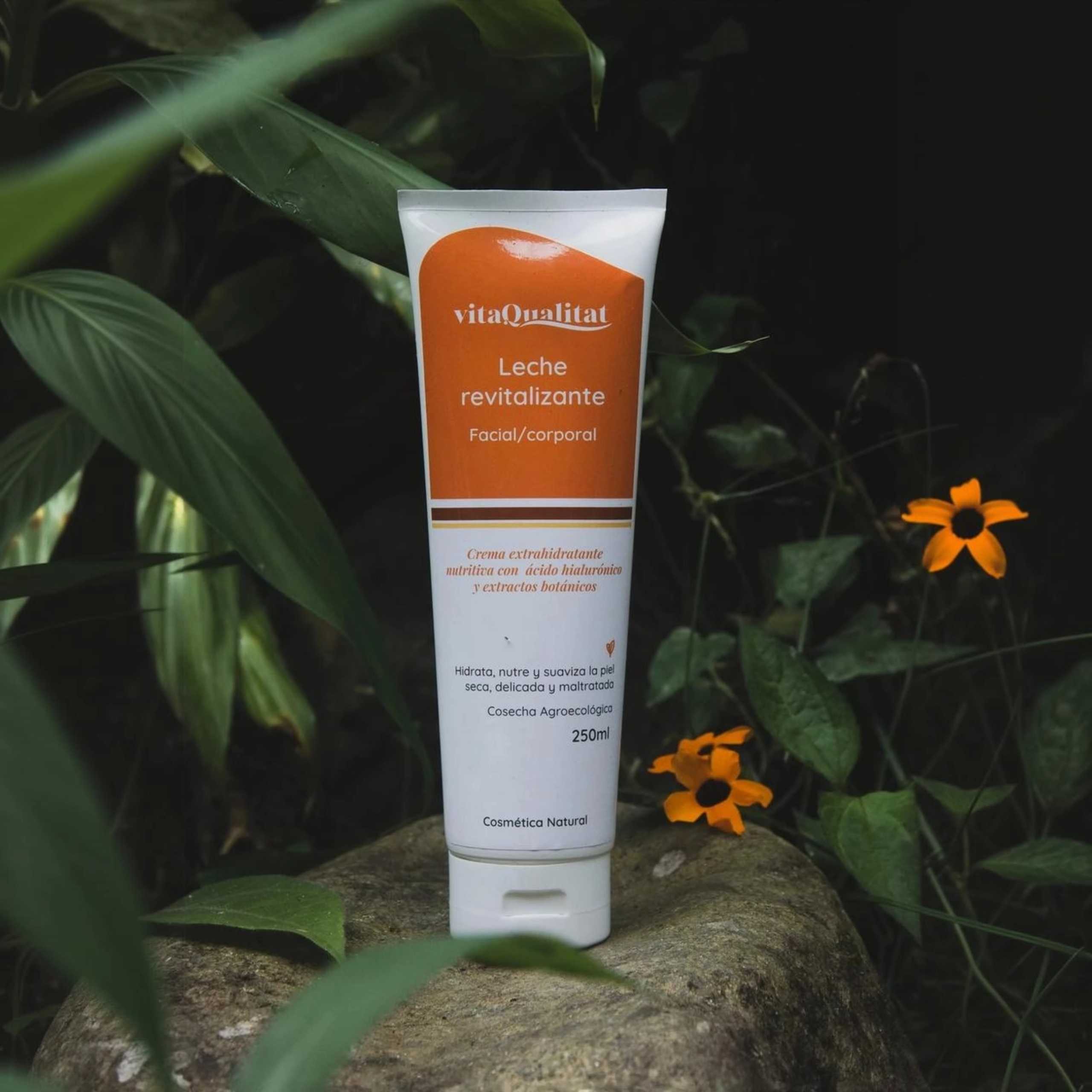 Leche Revitalizante | Crema Hidratante con Ácido Hialurónico 250ml