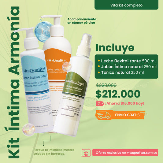 Kit Intima Armonía – Cáncer en Zona Pélvica / Completo