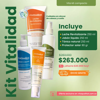 Kit Vitalidad – Cáncer Cabeza y Cuello
