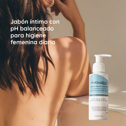 Jabón Íntimo Natural con Ácido Láctico 120 ml
