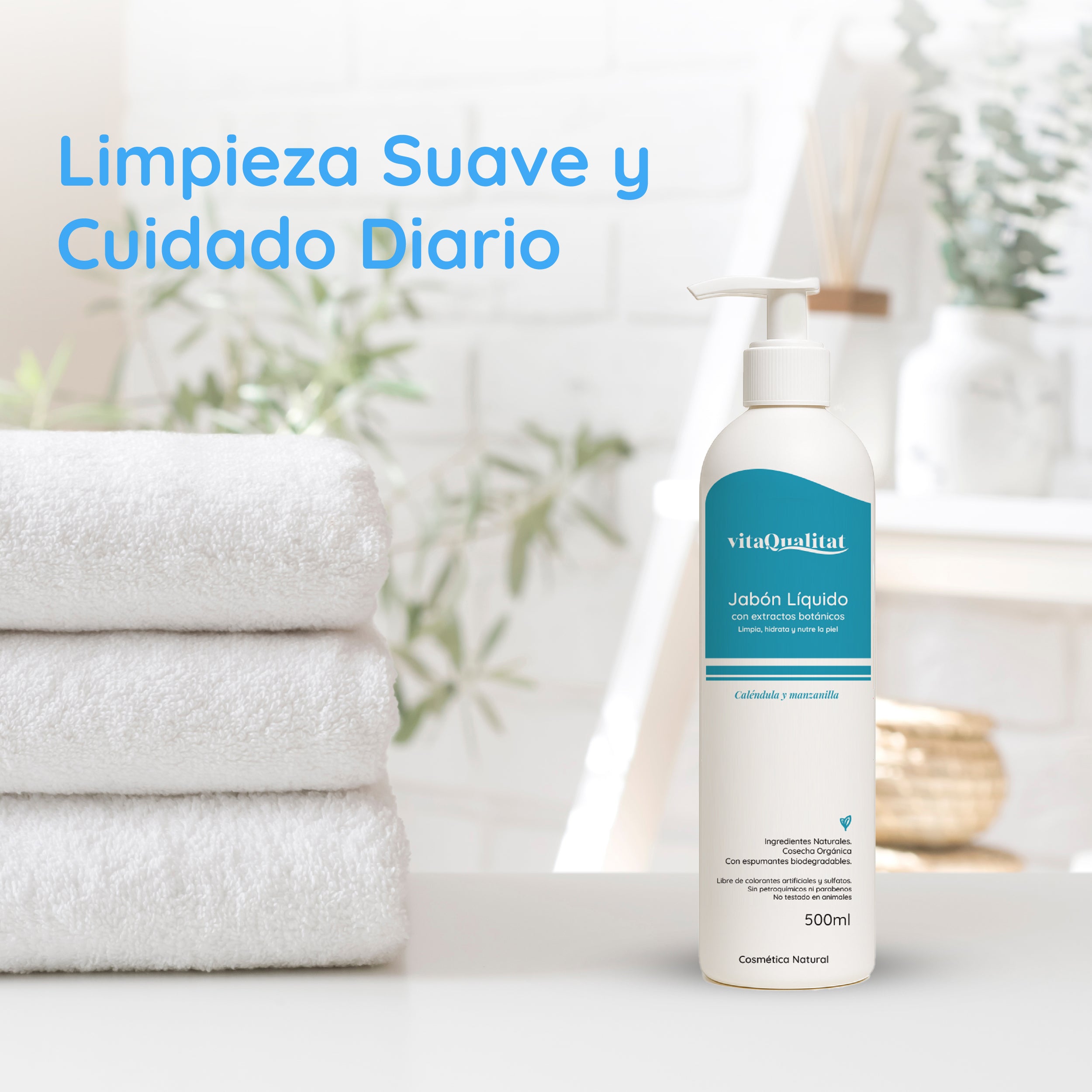 Jabón Líquido con extractos botánicos 500ml