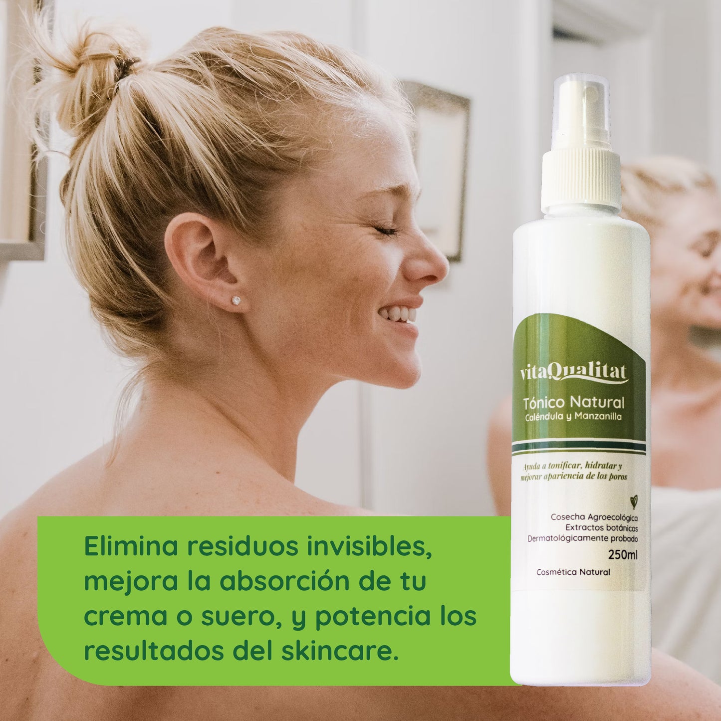 Tónico natural caléndula y manzanilla 250ml