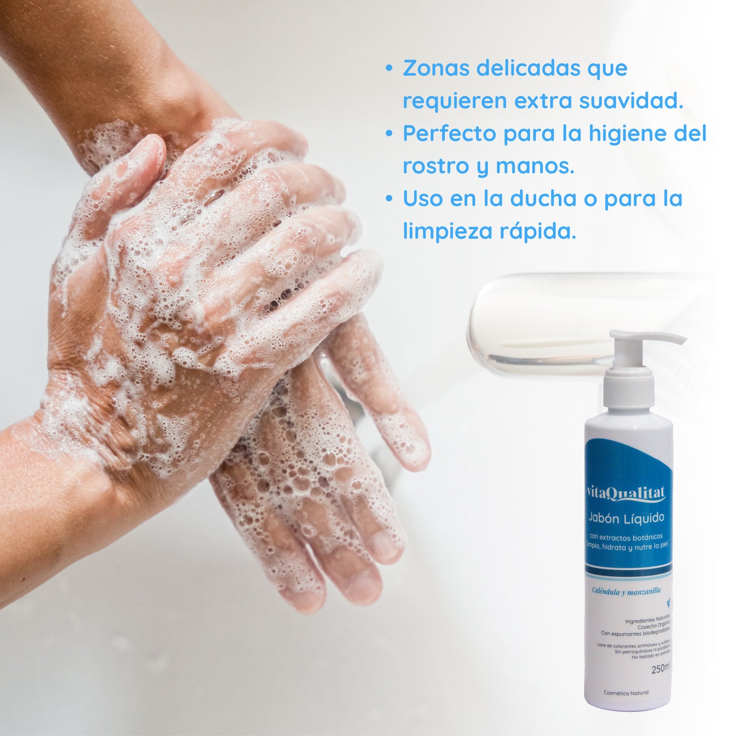 Jabón Líquido con extractos botánicos 250 ml